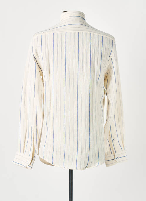 Chemise manches longues beige KHARMA pour homme