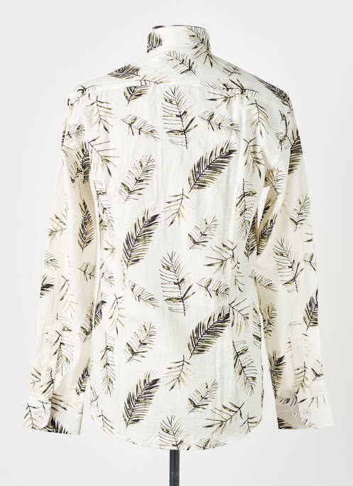 Chemise manches longues vert KHARMA pour homme