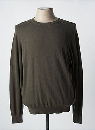 Pull col rond manches longues vert SALSA homme