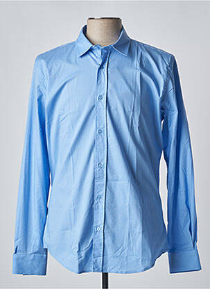 Chemise manches longues bleu HOPENLIFE pour homme