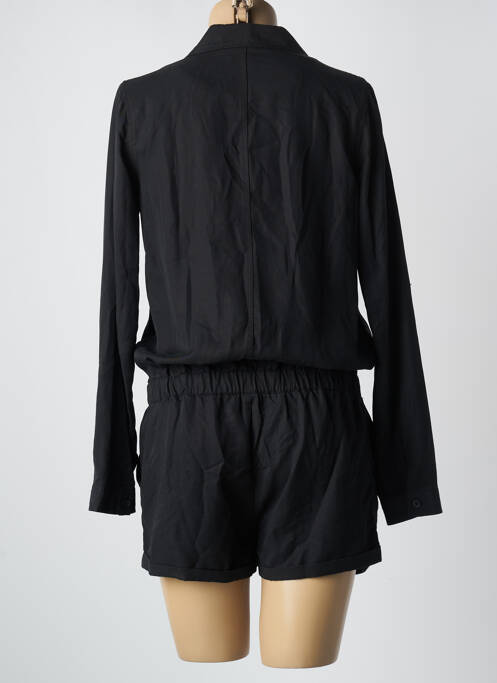 Combishort poches manches longues noir LE TEMPS DES CERISES femme