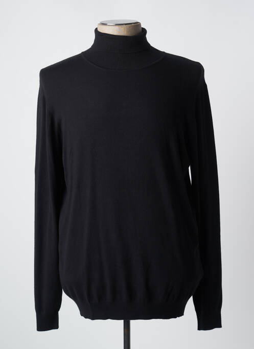 Pull col roulé noir TIFFOSI pour homme