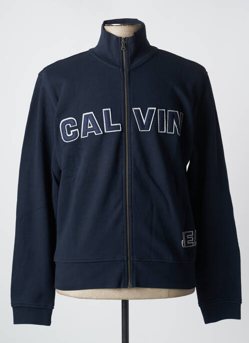 Veste casual bleu CALVIN KLEIN pour homme