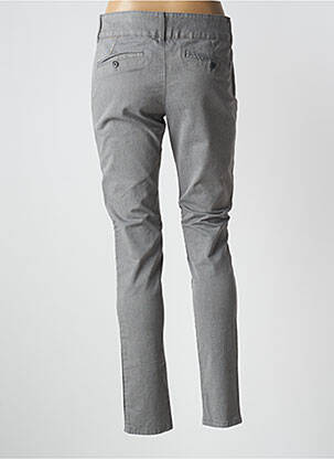 Pantalon slim poches gris LES TEINTURIERS femme