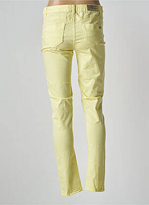 Pantalon slim poches jaune LPB femme