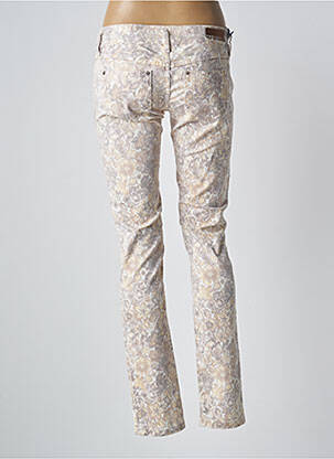 Pantalon slim poches beige FREESOUL femme