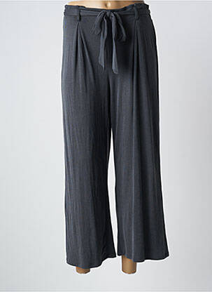 Pantalon 7/8 taille élastique gris SYSTEMACTION femme