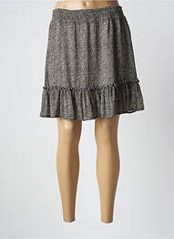 Jupe courte taille élastique noir TEDDY SMITH femme