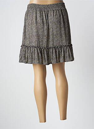 Jupe courte taille élastique noir TEDDY SMITH femme
