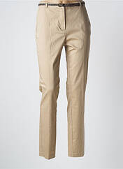 Pantalon beige VERO MODA pour femme seconde vue