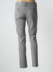 Pantalon slim gris LES TEINTURIERS pour femme seconde vue