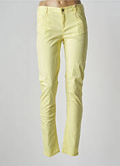 Pantalon slim jaune LPB pour femme seconde vue