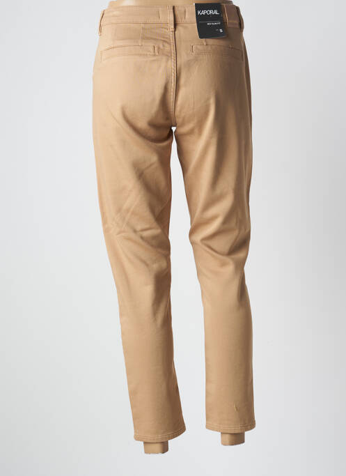 Pantalon 7/8 beige KAPORAL pour femme