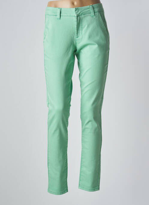 Pantalon chino vert CREAM pour femme