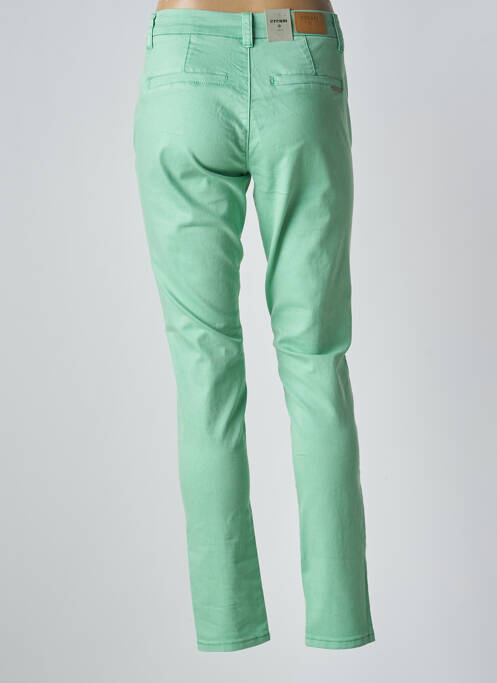Pantalon chino vert CREAM pour femme
