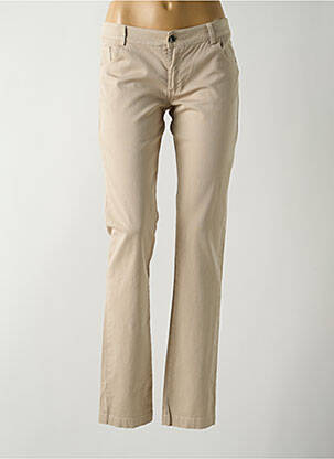 Pantalon slim taille basse taille basse beige PAKO LITTO femme