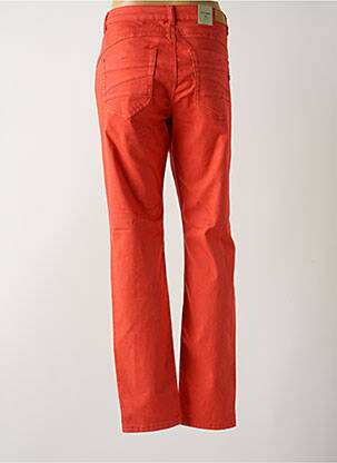 Jeans coupe slim stretch taille normale orange CREAM femme