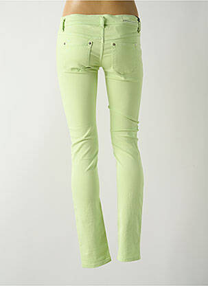 Jegging stretch taille basse vert FREESOUL femme