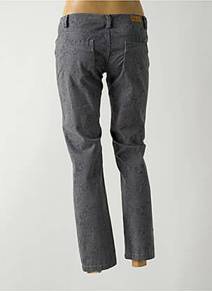 Pantalon 7/8 stretch taille basse gris PAKO LITTO femme