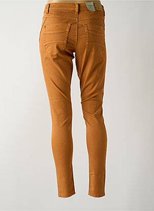 Pantalon slim taille basse taille basse marron CREAM femme