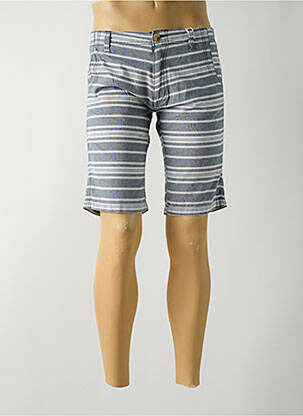 Bermuda poches taille basse bleu FRESH BRAND homme