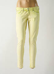 Pantalon 7/8 jaune PEPE JEANS pour femme seconde vue