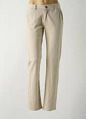 Pantalon chino beige PAKO LITTO pour femme seconde vue