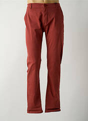 Pantalon chino rouge HOPENLIFE pour homme seconde vue