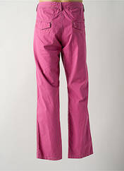 Pantalon droit rose NO EXCESS pour homme seconde vue