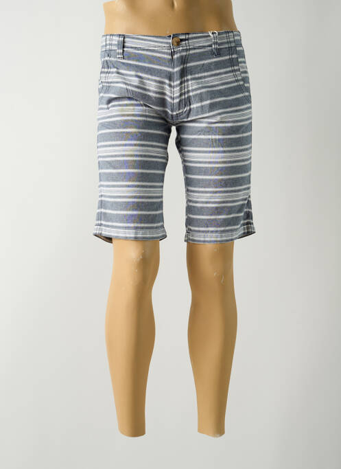 Bermuda bleu FRESH BRAND pour homme