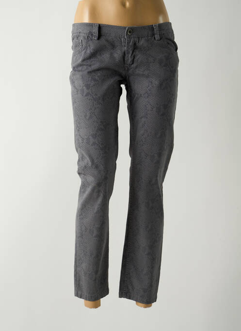 Pantalon 7/8 gris PAKO LITTO pour femme