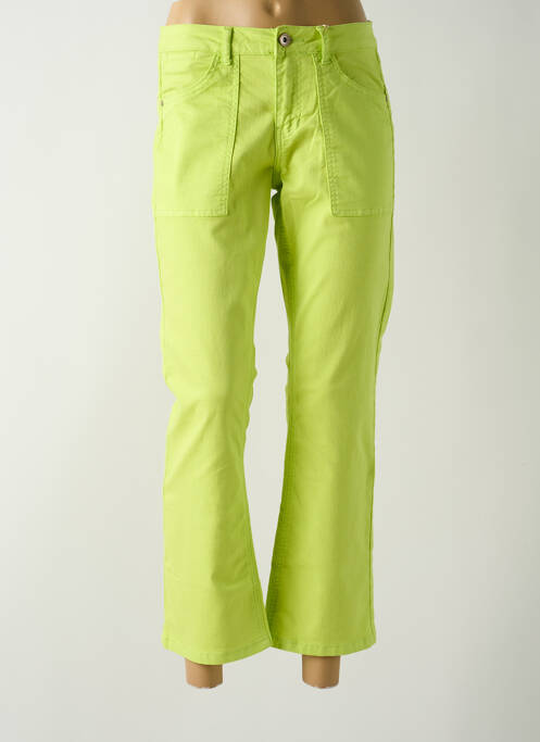 Pantalon 7/8 vert CREAM pour femme