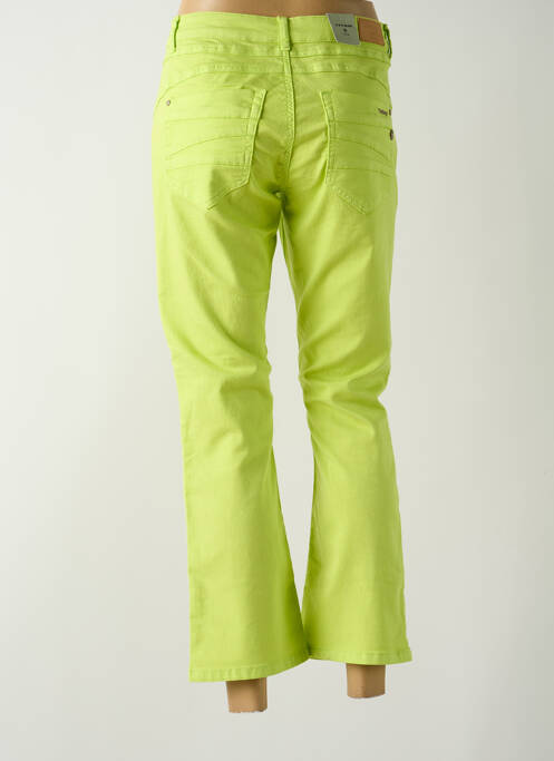 Pantalon 7/8 vert CREAM pour femme