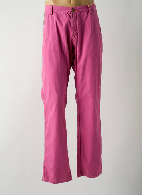 Pantalon droit rose NO EXCESS pour homme