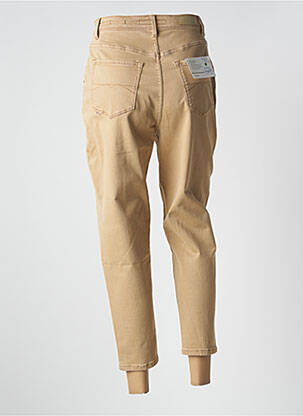 Jean coupe mom poches taille haute beige SALSA femme