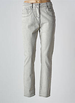 Jeans coupe droite stretch taille normale gris LPB femme