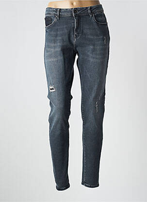 Jeans coupe droite stretch taille normale gris KAPORAL femme