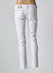 Jeans coupe slim blanc PEPE JEANS pour femme seconde vue