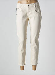 Pantalon 7/8 beige FREEMAN T.PORTER pour femme seconde vue