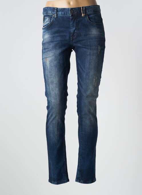 Jeans coupe slim bleu NO EXCESS pour femme