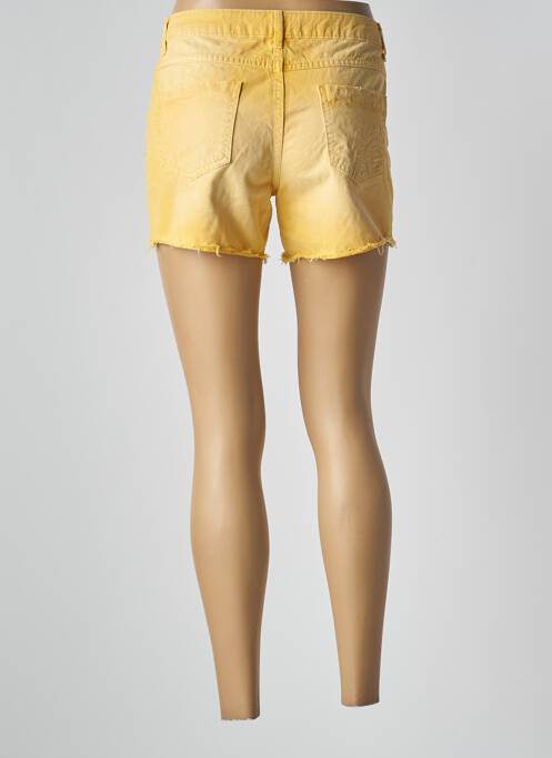 Short jaune DESIGUAL femme