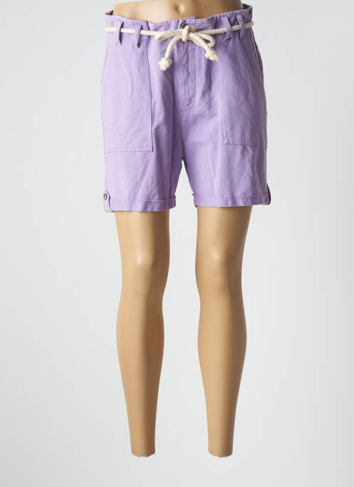 Short violet PAKO LITTO pour femme