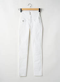 Pantalon slim poches blanc SALSA femme