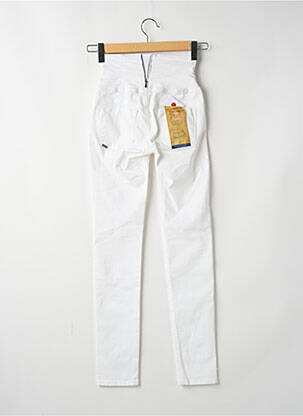 Pantalon slim poches blanc SALSA femme