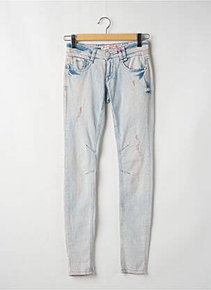Jeans coupe slim poches bleu FREEMAN T.PORTER femme