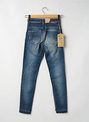 Jeans coupe droite effet usé délavé taille normale bleu FREEMAN T.PORTER femme