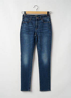 Jeans coupe slim poches bleu NAGEV femme
