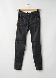 Pantalon slim poches noir LE TEMPS DES CERISES femme