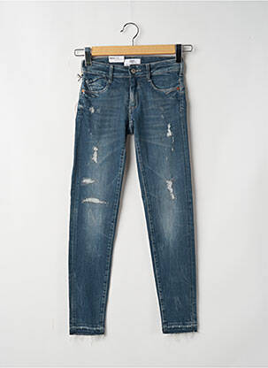 Jeans coupe slim poches bleu LE TEMPS DES CERISES femme