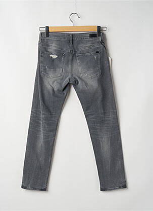 Jeans coupe slim poches gris LE TEMPS DES CERISES femme